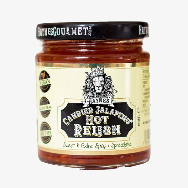 Haynes Gourmet Kandiseret Jalapeno Hot Relish