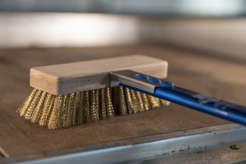 GI.Metal Ovnbørste (lav model)