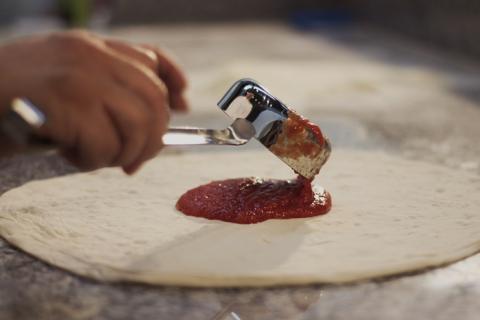 Gi.Metal Øse (flad bund)