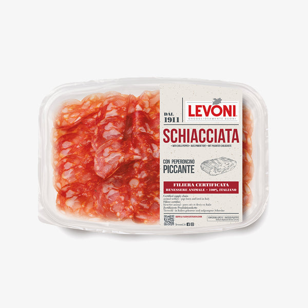 Levoni Salami Schiacciata Piccante